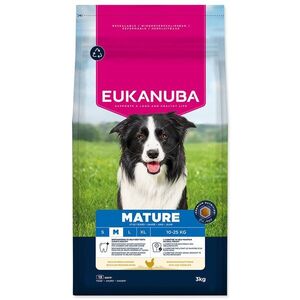 Eukanuba Krmivo Mature Medium rich in fresh chicken 3kg obraz