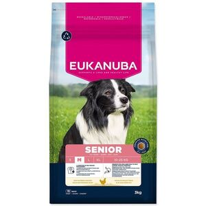 Eukanuba Krmivo Senior Medium rich in fresh chicken 3kg obraz