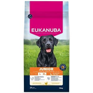 Eukanuba Krmivo Junior Large rich in fresh chicken 15kg obraz