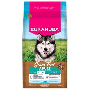 Eukanuba Krmivo Grain Free Adult Large rich in ocean fish 3kg obraz