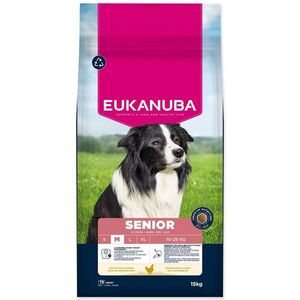 Eukanuba Krmivo Senior Medium rich in fresh chicken 15kg obraz