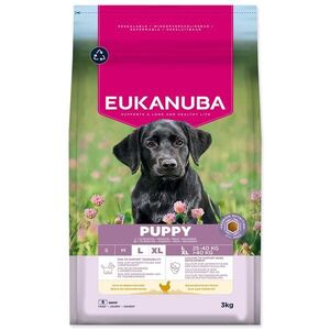 Eukanuba Krmivo Puppy Large rich in fresh chicken 3kg obraz