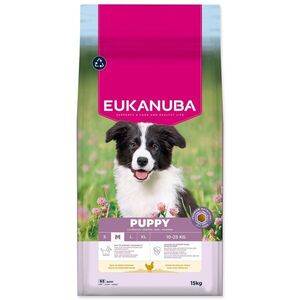 Eukanuba Krmivo Puppy Medium rich in fresh chicken 15kg obraz