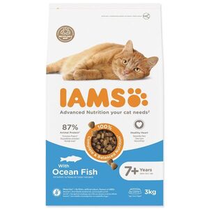 IAMS Krmivo Cat Senior Ocean fish 3kg obraz
