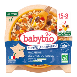 Babybio Makaróny s letní zeleninou 200 g obraz