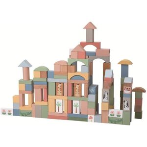 2Kids Toys Safari kostky se zvířátky 120 ks obraz
