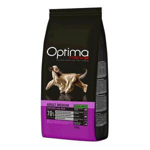 OPTIMAnova Dog Adult Medium Chicken & Rice 12 kg superprémiové krmivo obraz