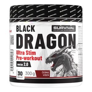 Survival Black Dragon Ultra Stim Pre-workout 300 g černá višeň obraz