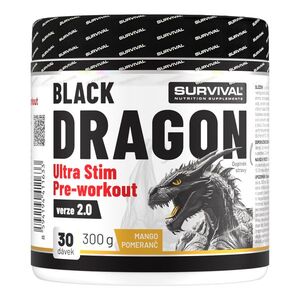 Survival Black Dragon Ultra Stim Pre-workout 300 g mango-pomeranč obraz