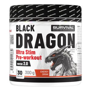 Survival Black Dragon Ultra Stim Pre-workout 300 g energy drink obraz