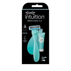 Wilkinson Intuition Bikini Care Duo + Lotion dámský holicí strojek + balzám po holení obraz