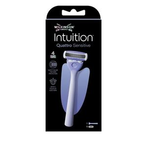 Wilkinson Intuition Quattro Sensitive dámský holicí strojek + hlavice obraz