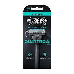 Wilkinson Quattro 4 Skin Protection pánský holicí strojek + hlavice obraz
