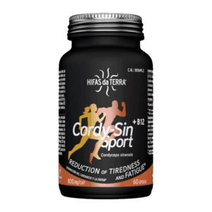 Hifas da Terra Cordy-Sin Sport + B12 - 60 kapslí obraz