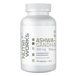 NutriWorks Ashwagandha - 120 kapslí obraz