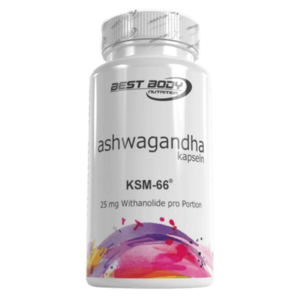 Best Body Ashwagandha KSM-66 - 60 kapslí obraz