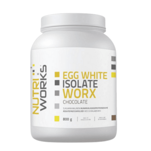 NutriWorks Egg White Isolate Worx 800g - čokoláda obraz