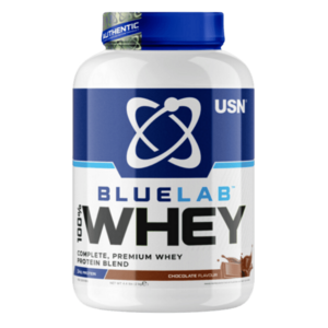 USN BlueLab 100% Whey Premium Protein 476g - jahoda obraz