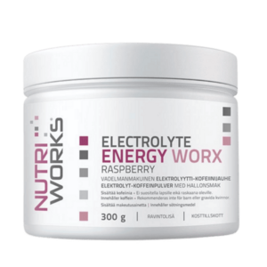 NutriWorks Electrolyte ENERGY Worx 300g - malina obraz