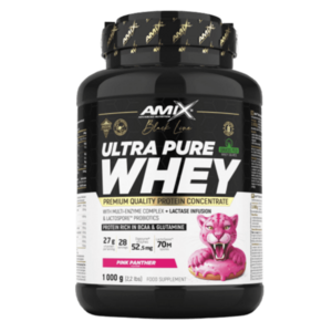 Amix Nutrition Black Line Ultra Pure Whey Protein 2000g - milky white chocolate obraz