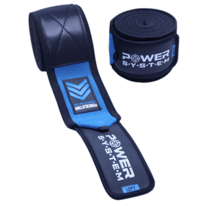 Power System Extra pevné bandáže na kolena Knee Wraps Extreme 3730 - modré obraz