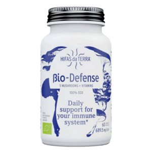 Hifas da Terra Bio-Defense BIO houbový komplex s vitamínem C a D3 - 60 kapslí obraz
