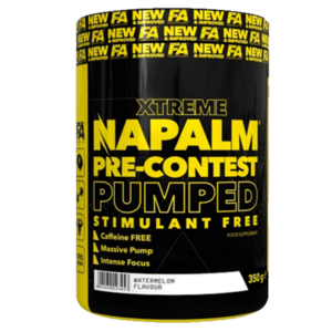 Fitness Authority Xtreme Napalm Pre-Contest Pumped stimulant free 350g - dračí ovoce obraz