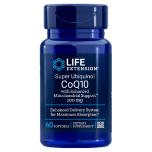 Life Extension Super Ubiquinol CoQ10 with Enhanced Mitochondrial Support 100mg, 60 tablet obraz
