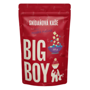 BIG BOY Kaše Modrá malina se spirulinou - 300g obraz