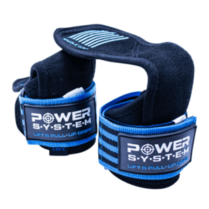 Power System Posilovací gripy Lift&Pull-Up Grips 3380 - modré obraz