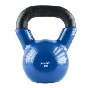 HMS Kettlebell pokrytý vinylem KN modrý - 32kg obraz