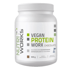 NutriWorks Vegan Protein Worx 700g - čokoláda obraz