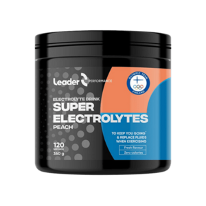 LEADER Super Electrolytes 360g - broskev obraz