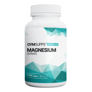 Gymsupps Magnesium Citrate - 100 kapslí obraz