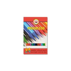 KOH-I-NOOR PROGRESSO 8758/24 - pastelky v laku - 24 ks obraz