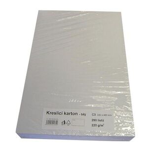 STEPA Kreslící karton C3, 330 × 460 mm, 220 g/m2, 200 listů obraz