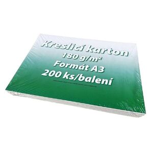 Vikpap Kreslící karton A3, 180 g/m2, 200 listů obraz