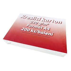 Vikpap Kreslící karton A4, 220 g/m2, 200 listů obraz