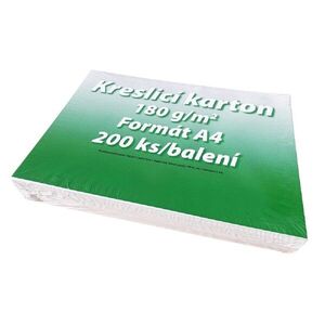 Vikpap Kreslící karton A4, 180 g/m2, 200 listů obraz