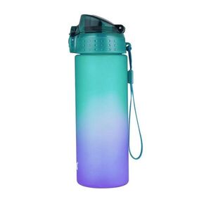 Oxybag OXY CLiCK - láhev na pití Ombre Violet - Green, 600 ml obraz