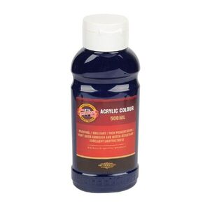 KOH-I-NOOR 1627/0440 - akrylová barva 500 ml, modř pařížská obraz