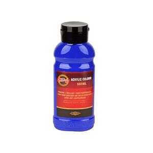 KOH-I-NOOR 1627/0410 - akrylová barva 500 ml, ultramarín obraz