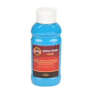 KOH-I-NOOR 1627/0450 - akrylová barva 500 ml, modrozelená obraz