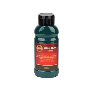 KOH-I-NOOR 1627/0510 - akrylová barva 500 ml, zeleň tmavá obraz