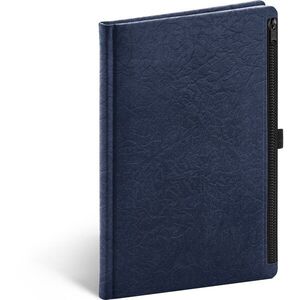 NOTIQUE Notes Hardy modrý, linkovaný 13 × 21 cm obraz