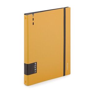 Karton P+P VERDE - karis blok A4, foam, 4kroužkový, 90 listů, hořčicový obraz