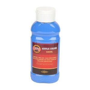 KOH-I-NOOR 1627/0430 - akrylová barva 500 ml, kobalt obraz