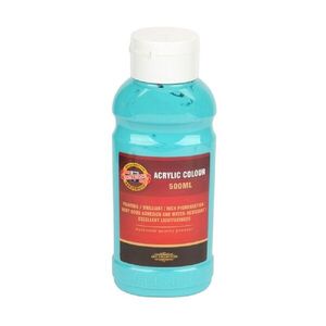 KOH-I-NOOR 1627/0460 - akrylová barva 500 ml, tyrkysová obraz