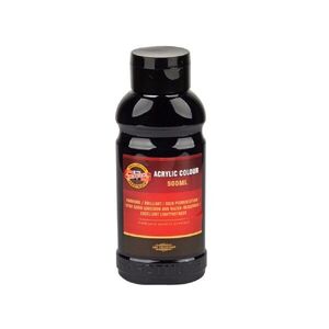KOH-I-NOOR 1627/0700 - akrylová barva 500 ml, černá obraz