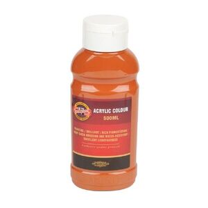 KOH-I-NOOR 1627/0640 - akrylová barva 500 ml, hněď světlá obraz